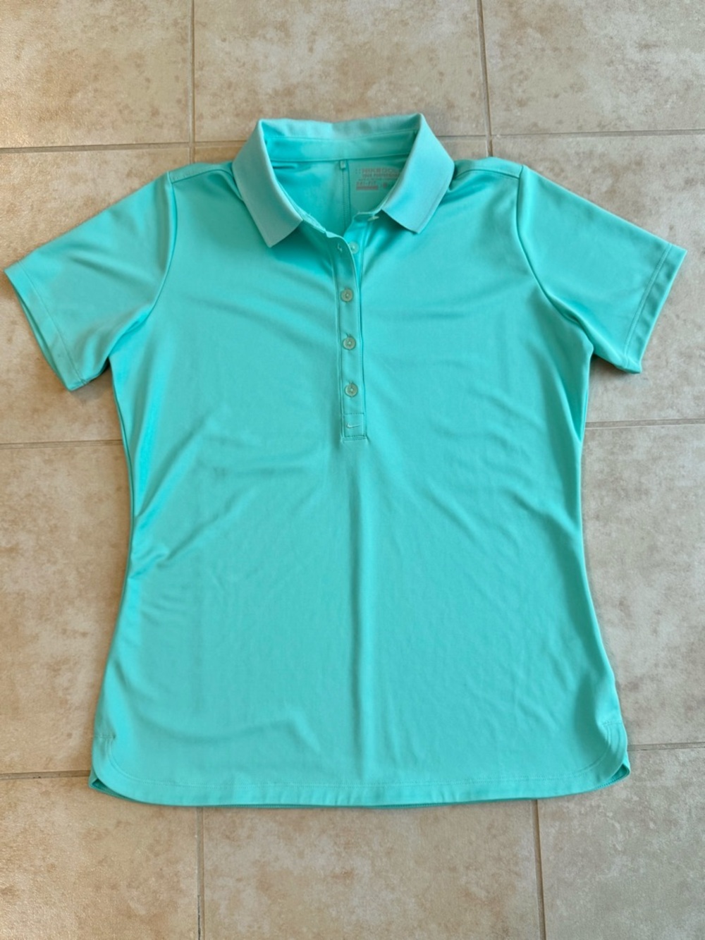 Nike Size M Women’s Golf Polo Top - Tour Performance Dri-Fit Short Sleeve